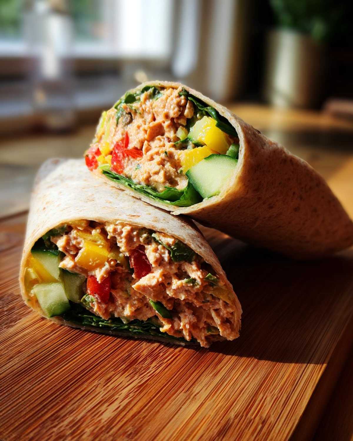 Spicy tuna wrap - detail 3
