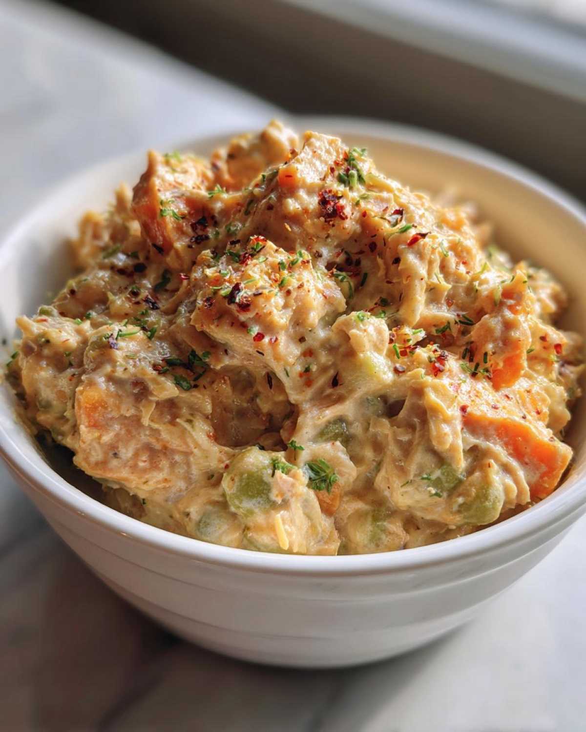 Sweet potato tuna casserole - detail 4
