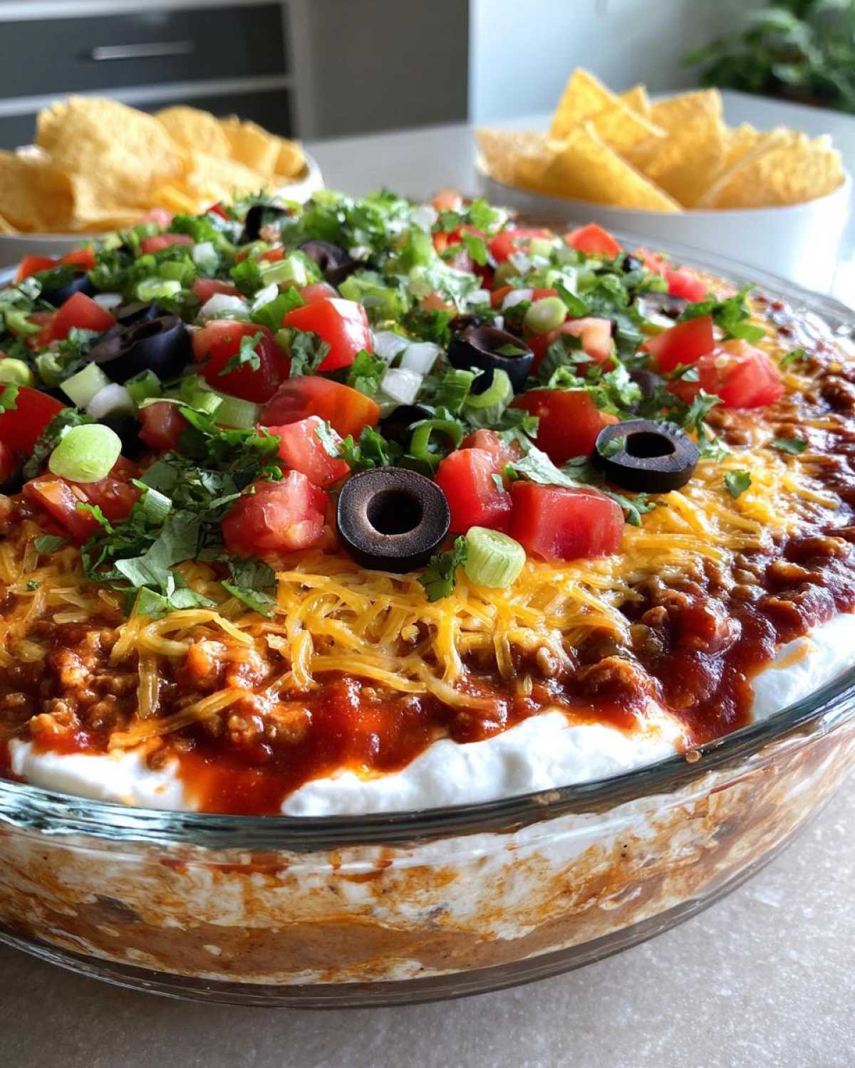 The Ultimate Layered Taco Dip (Viral TikTok Recipe) - detail 1