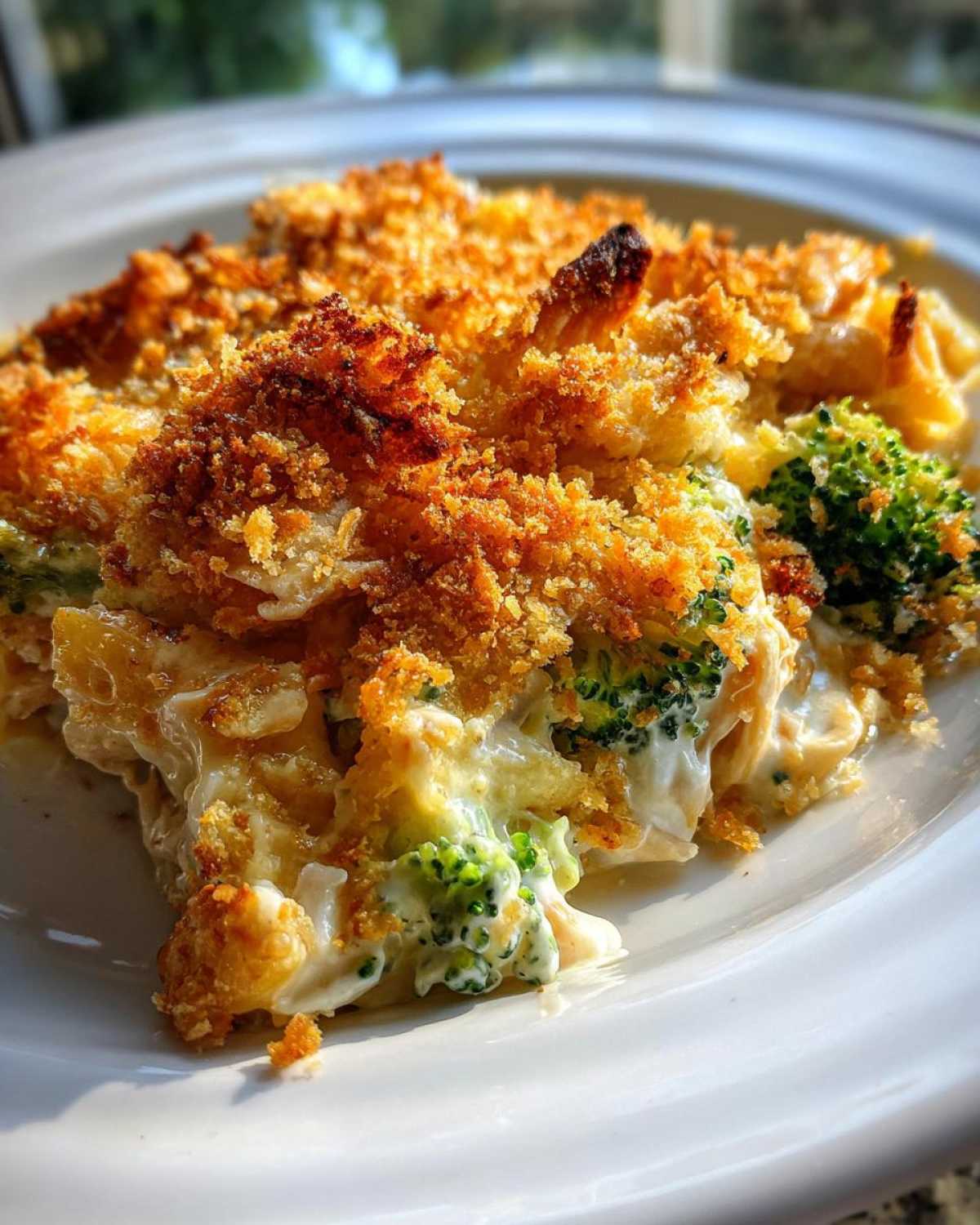 Tuna and broccoli casserole - detail 3