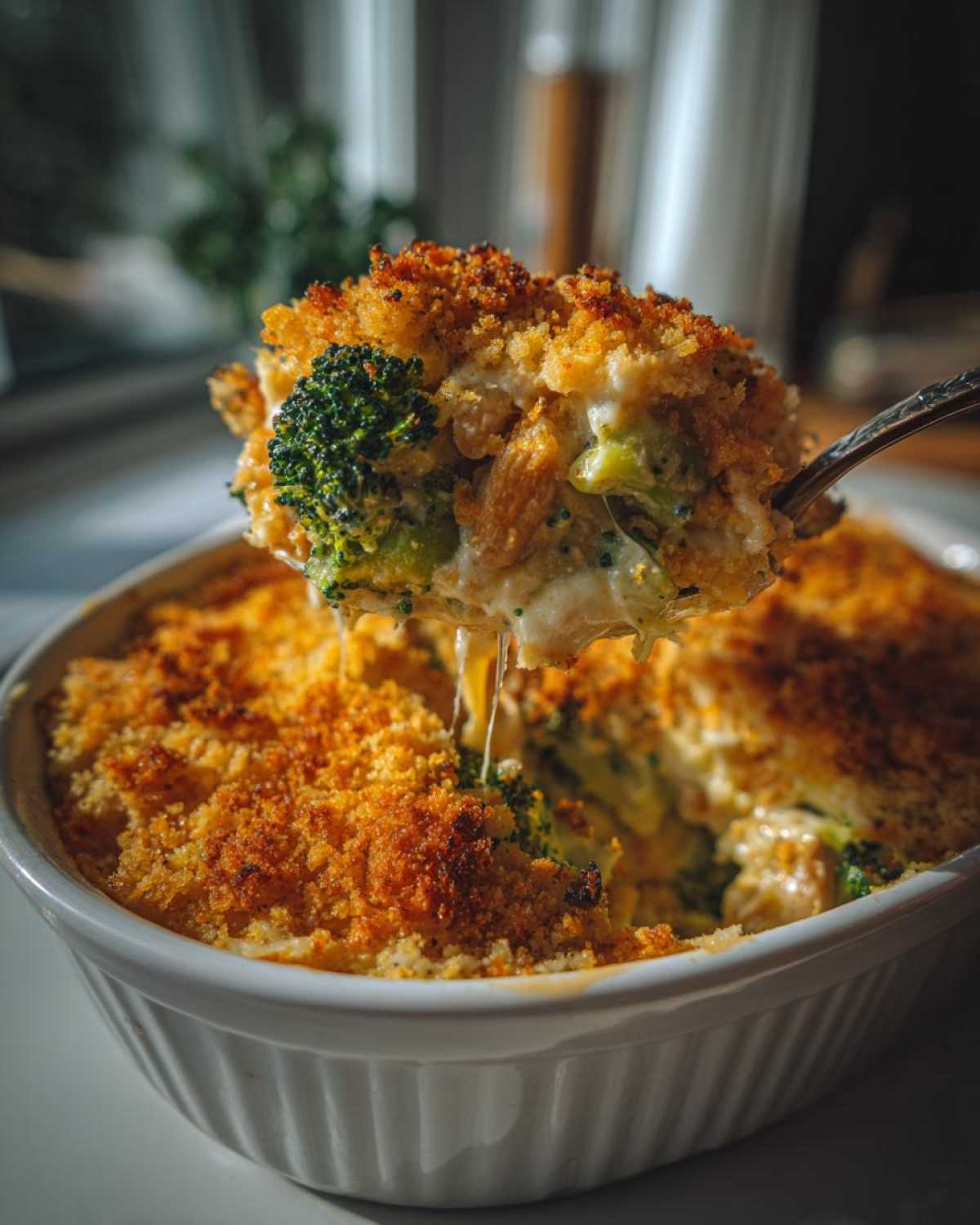 Tuna and broccoli casserole - detail 4