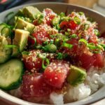 Tuna poke bowl