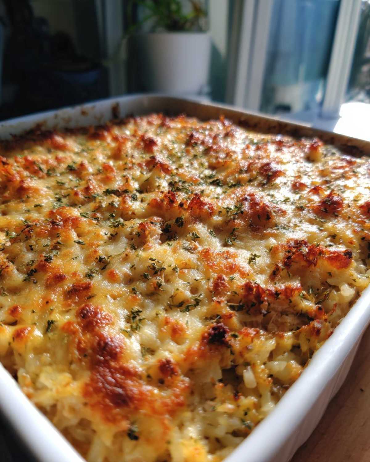 Tuna rice casserole - detail 1