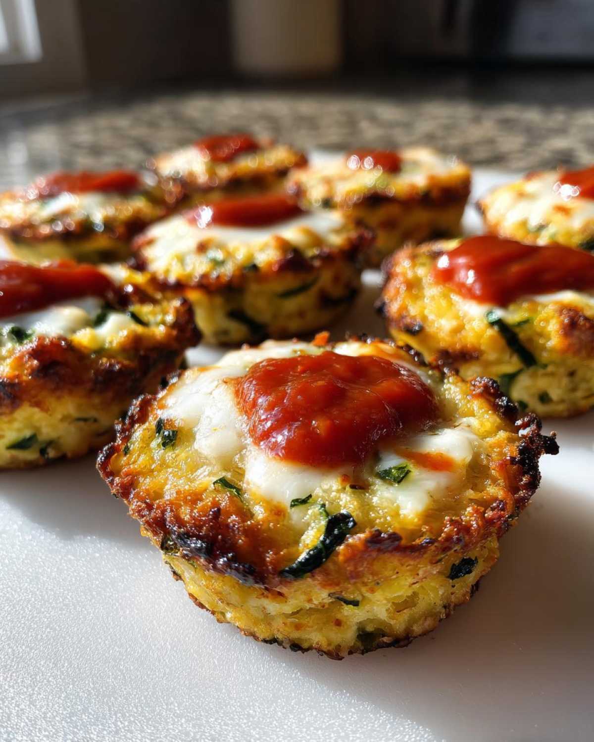 Zucchini Pizza Bites - detail 1