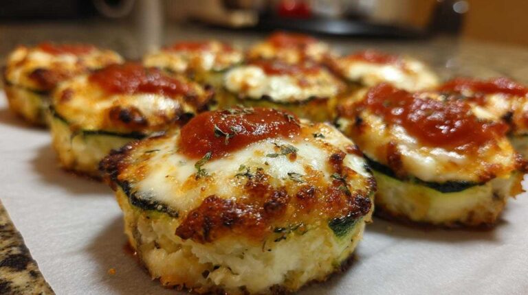 Zucchini Pizza Bites