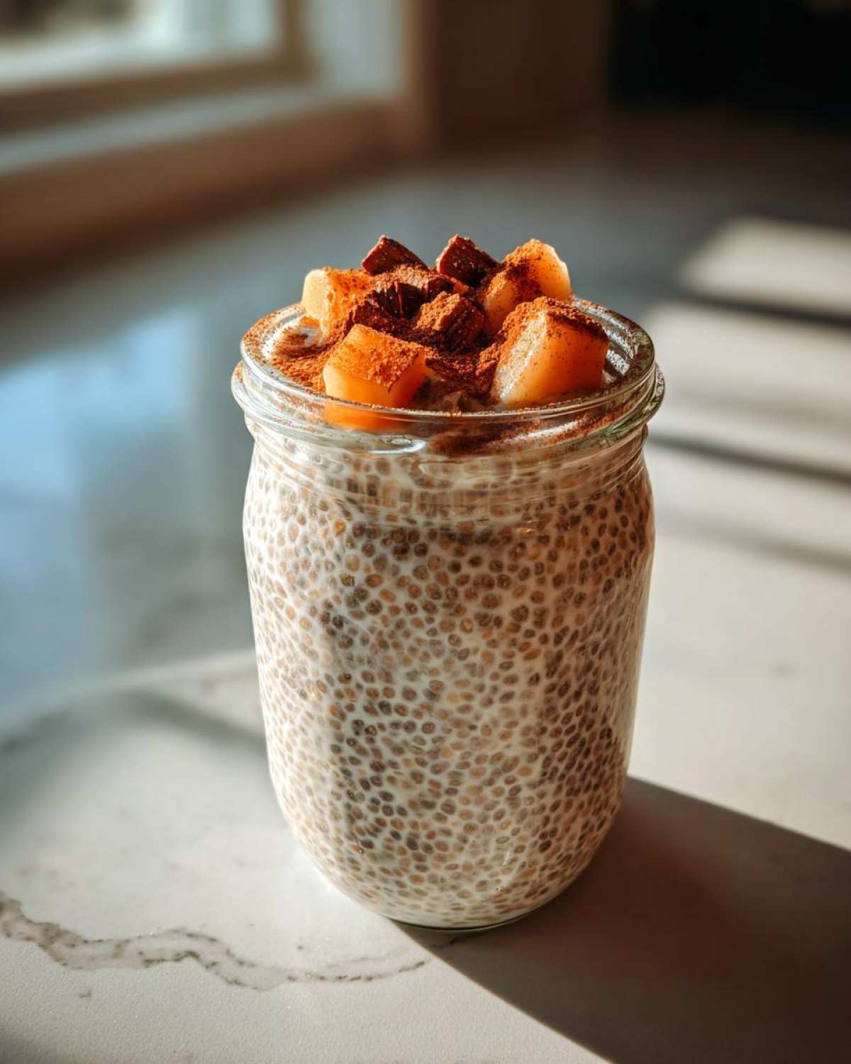Apple Cinnamon Chia Pudding - detail 3