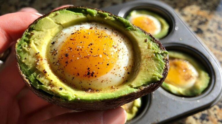 Avocado Egg Breakfast Cups