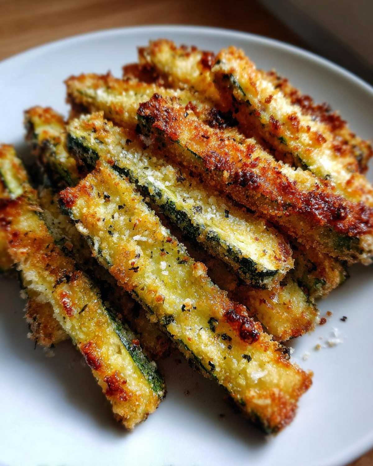 Baked Parmesan Zucchini Fries - detail 2