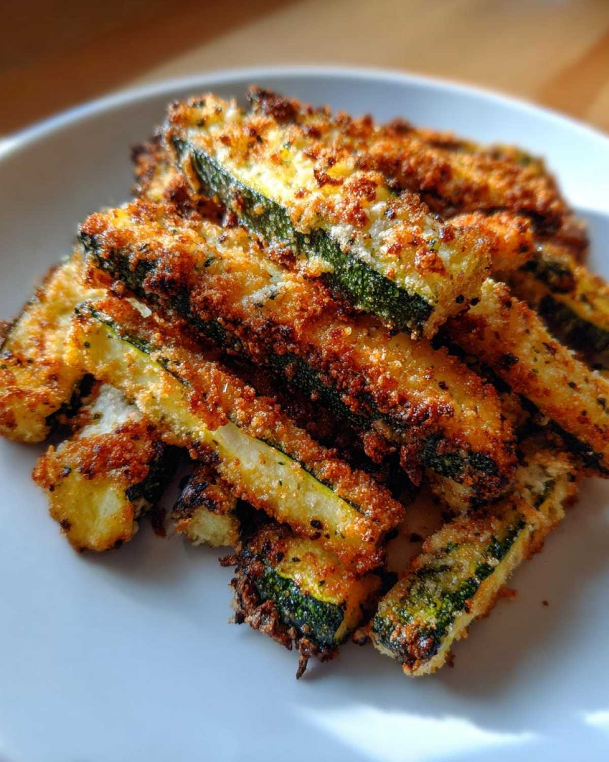 Baked Parmesan Zucchini Fries - detail 3