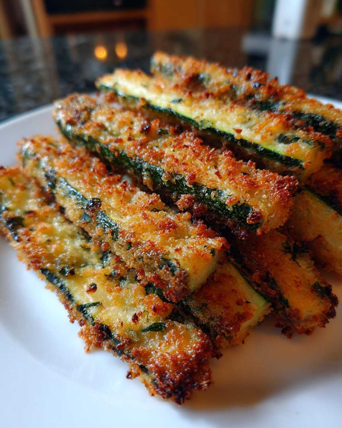 Baked Parmesan Zucchini Fries - detail 4