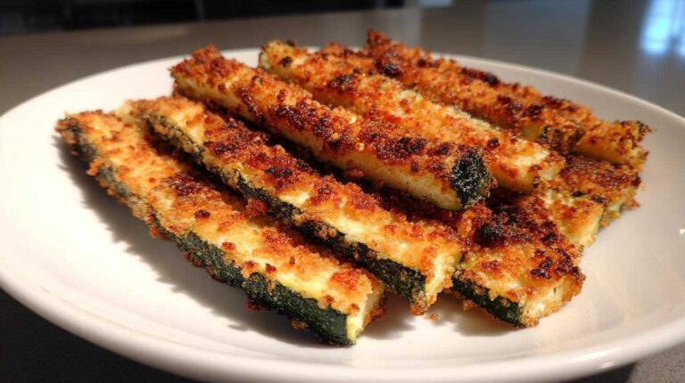 Baked Parmesan Zucchini Fries