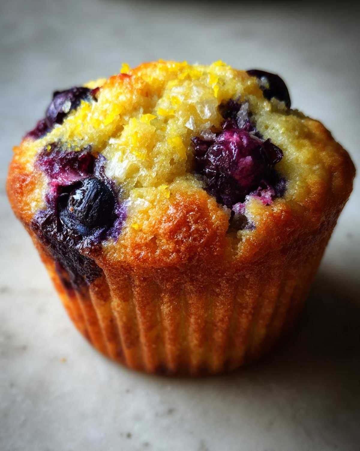 Blueberry Lemon Muffins - detail 1