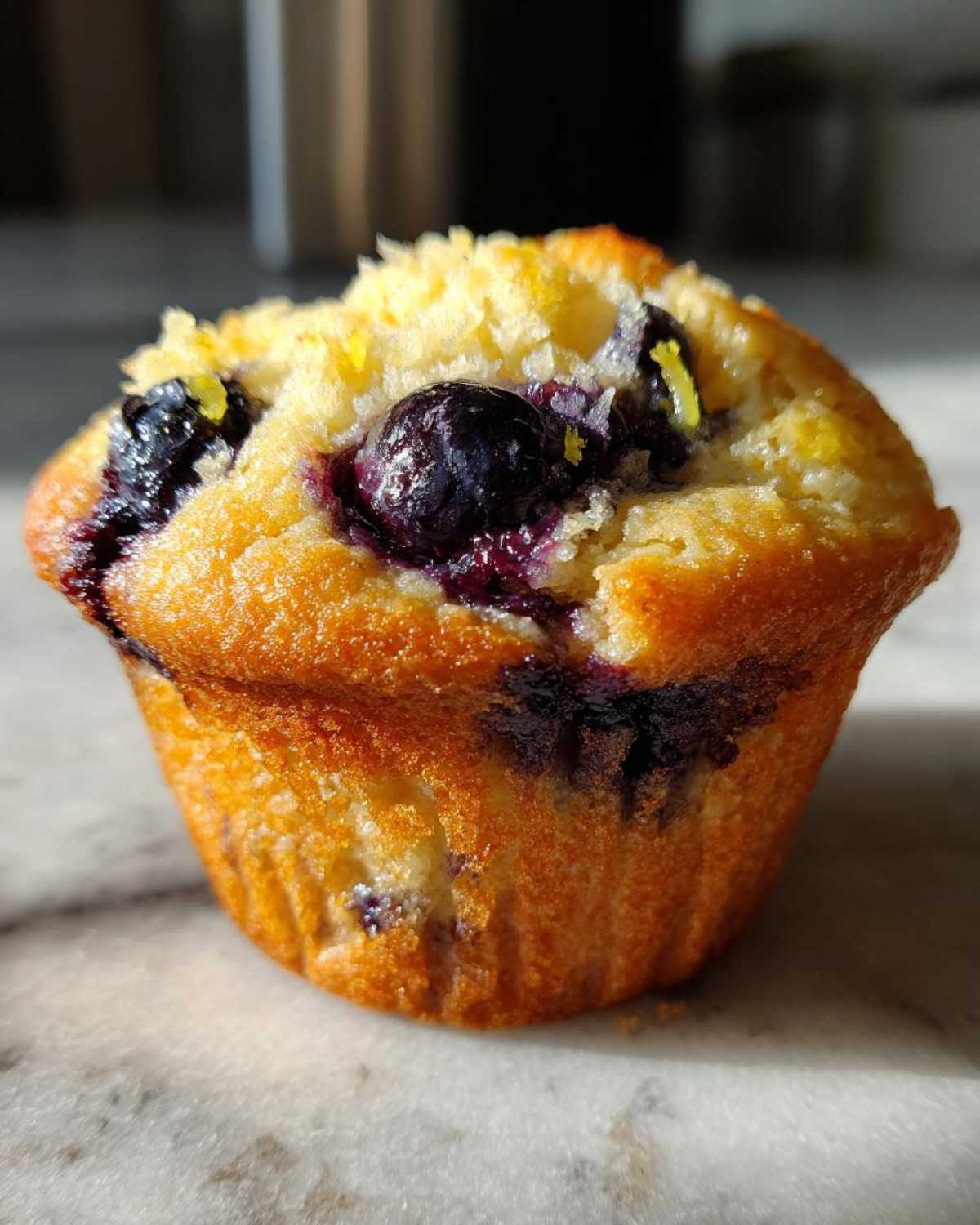 Blueberry Lemon Muffins - detail 2