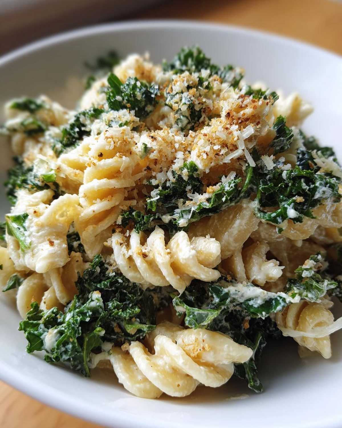 Caesar Pasta Salad with Kale - detail 4