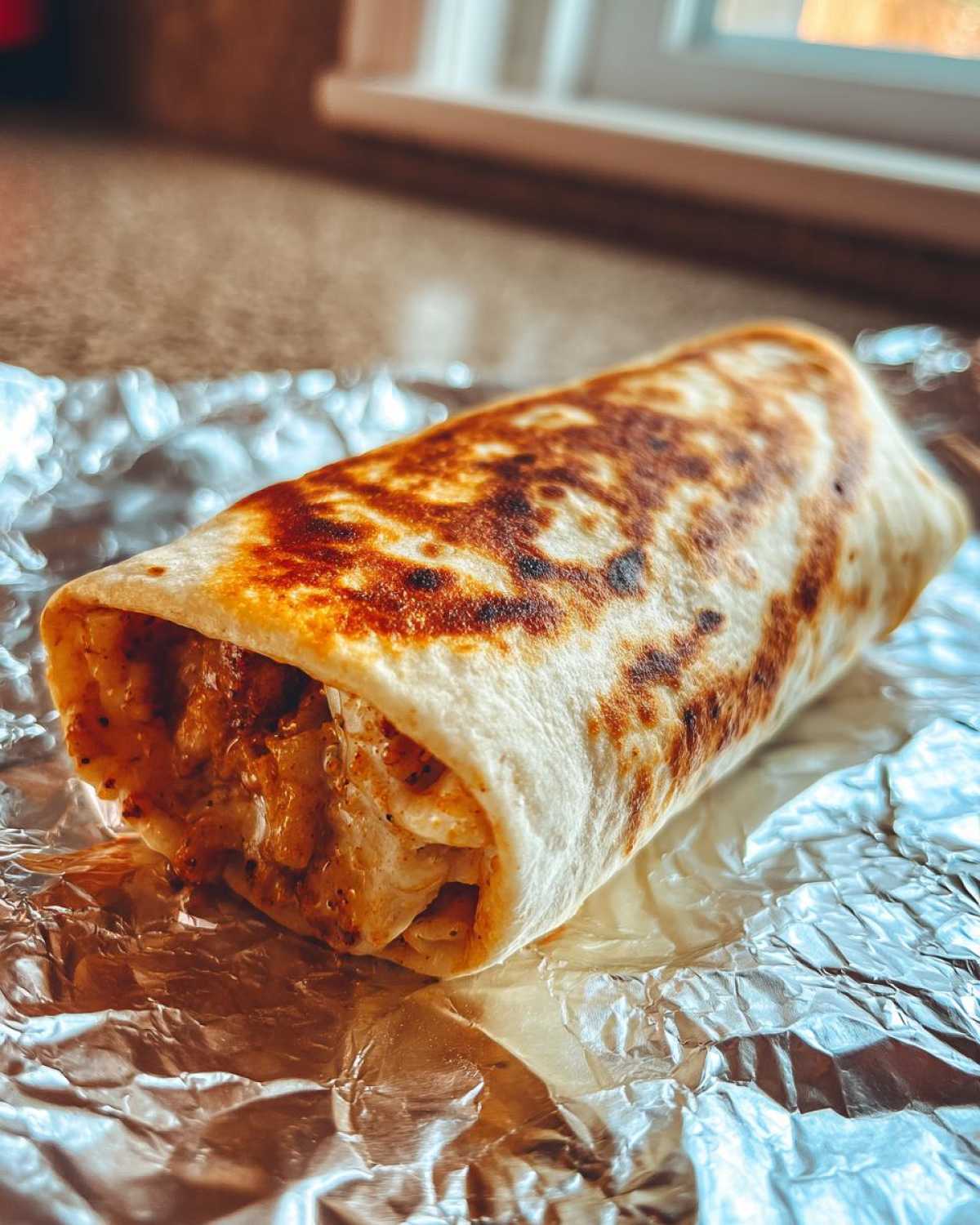 Campfire Breakfast Burritos - detail 1