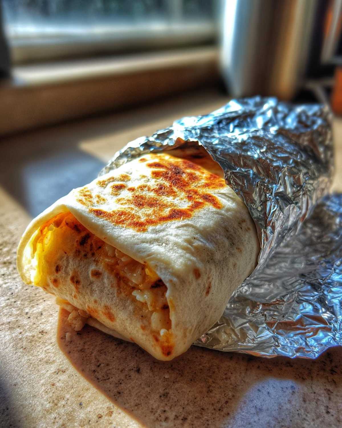 Campfire Breakfast Burritos - detail 2