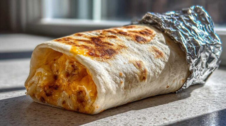 Campfire Breakfast Burritos