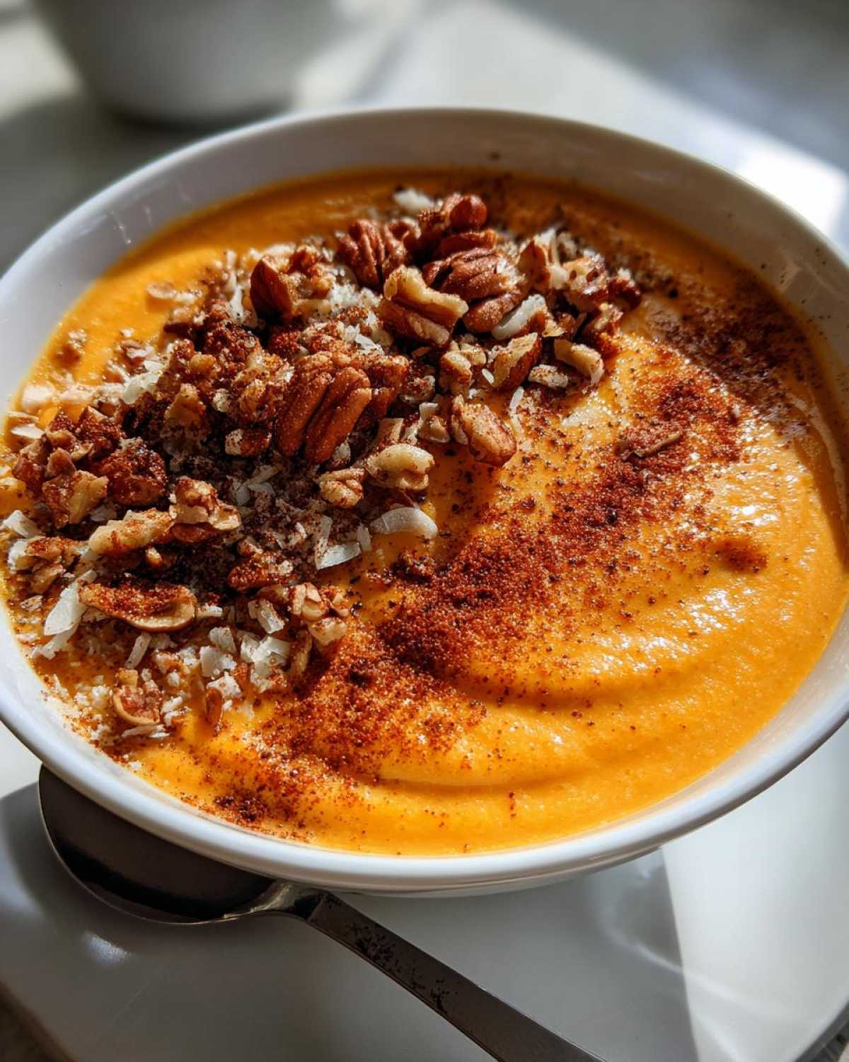 Carrot Cake Smoothie Bowl - detail 3