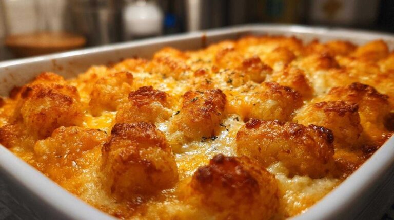 Cheesy Tater Tot Casserole