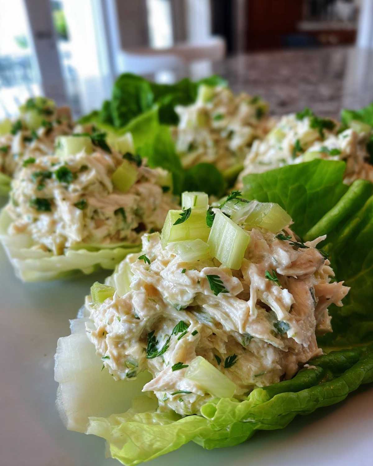 Chicken Salad Lettuce Cups - detail 3