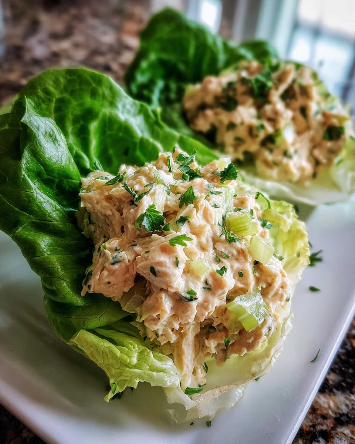 Chicken Salad Lettuce Cups - detail 4