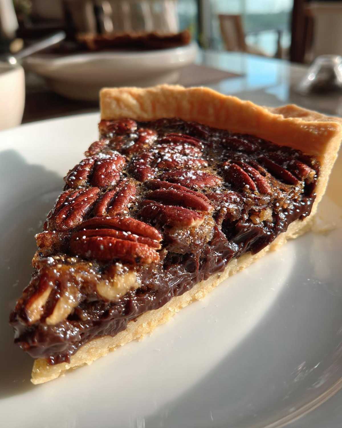 Chocolate Pecan Tart - detail 3