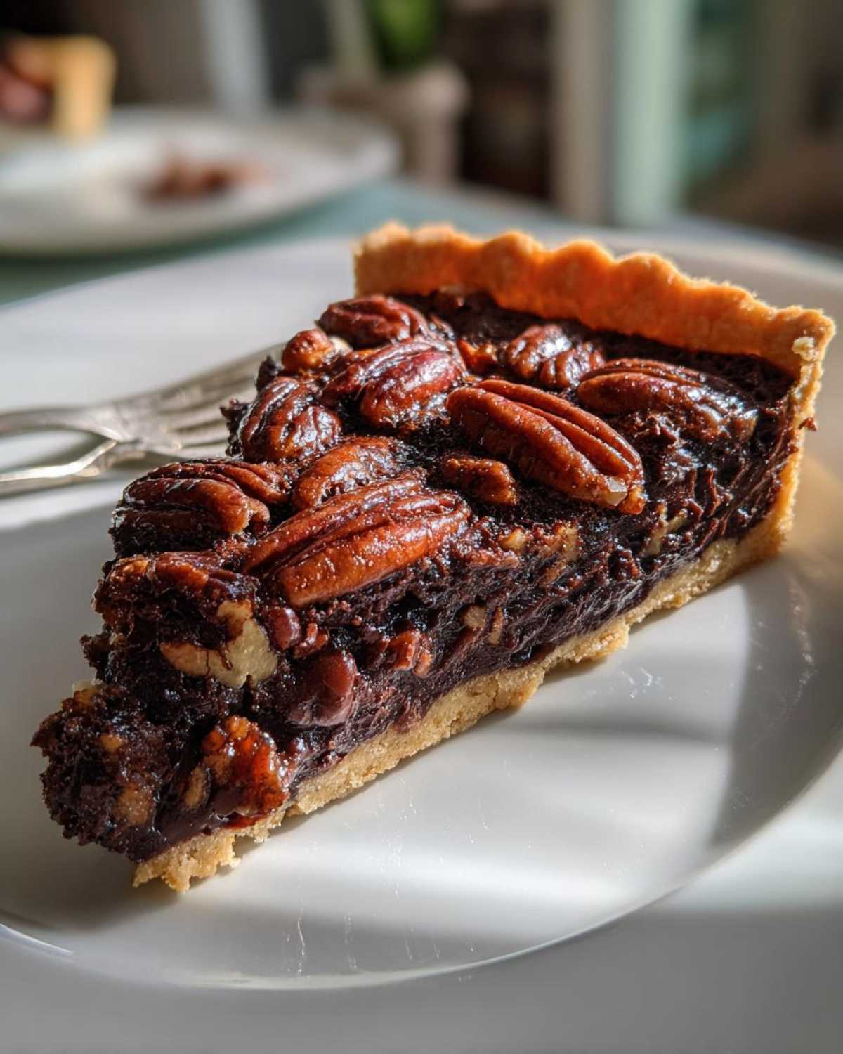 Chocolate Pecan Tart - detail 4