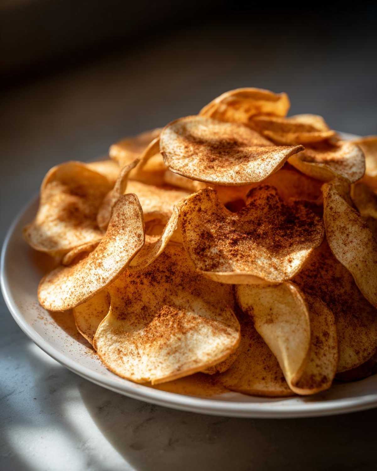Cinnamon Apple Chips - detail 2