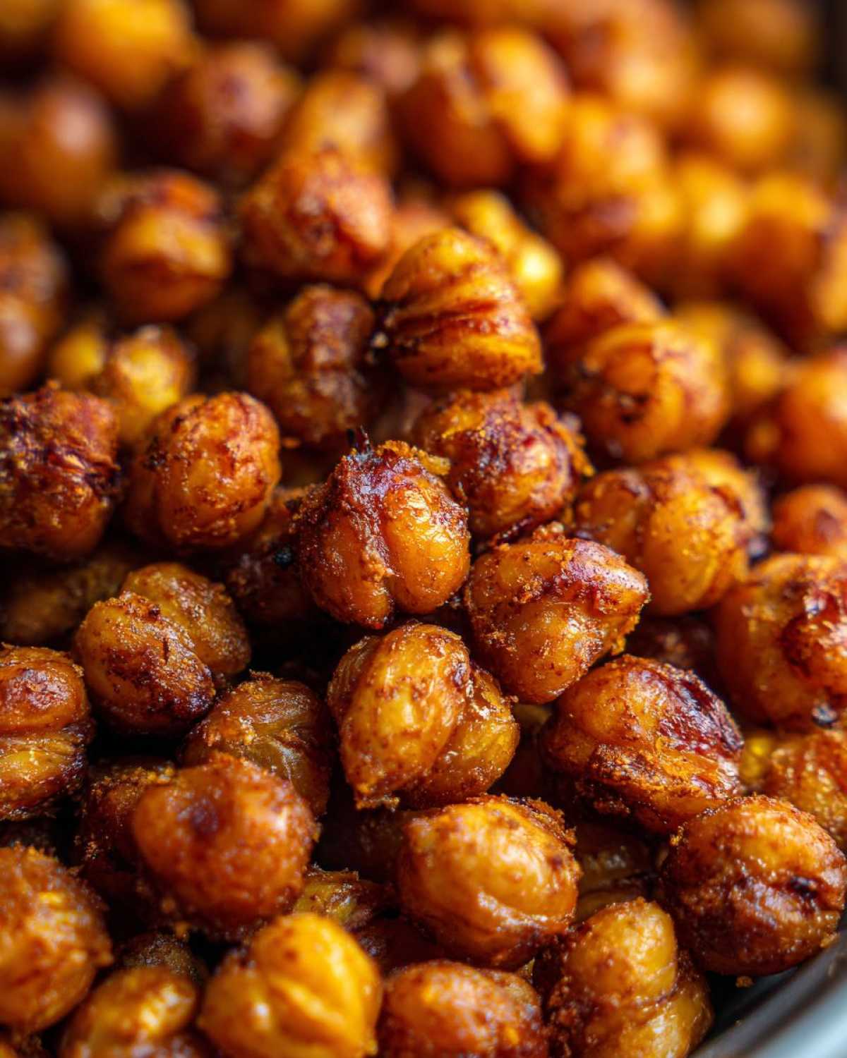 Cinnamon Sugar Roasted Chickpeas - detail 4