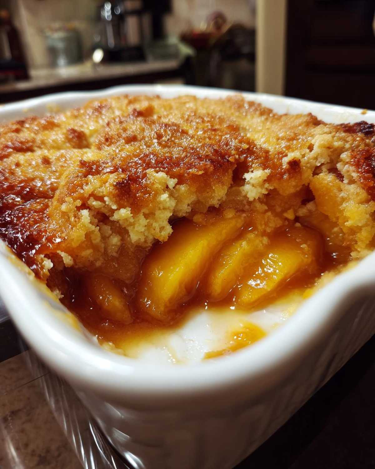 Classic Peach Cobbler - detail 1