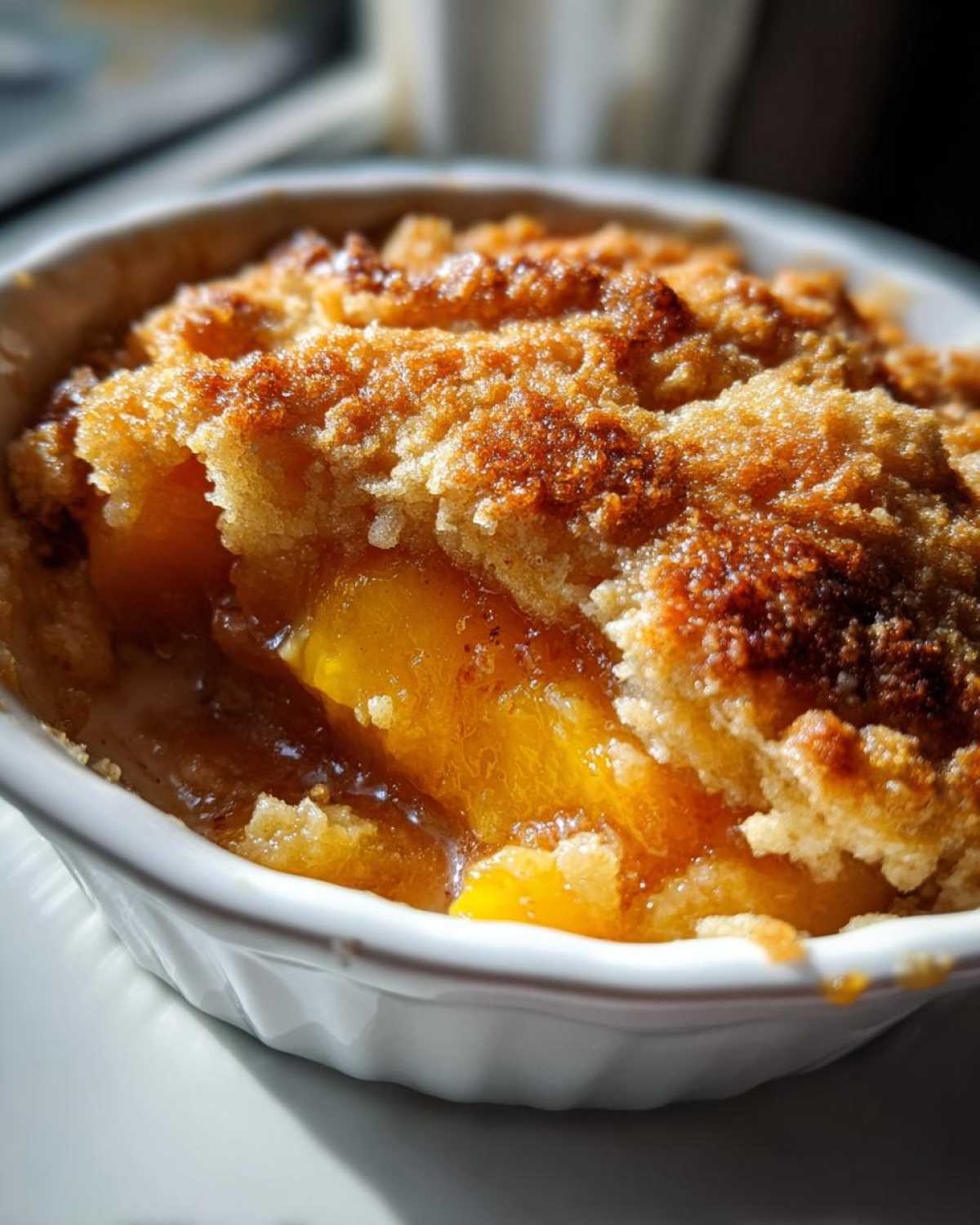 Classic Peach Cobbler - detail 4