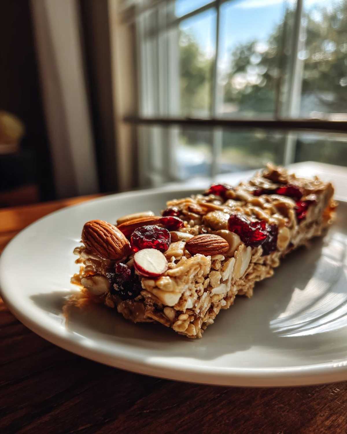 Cranberry Almond Granola Bars - detail 1