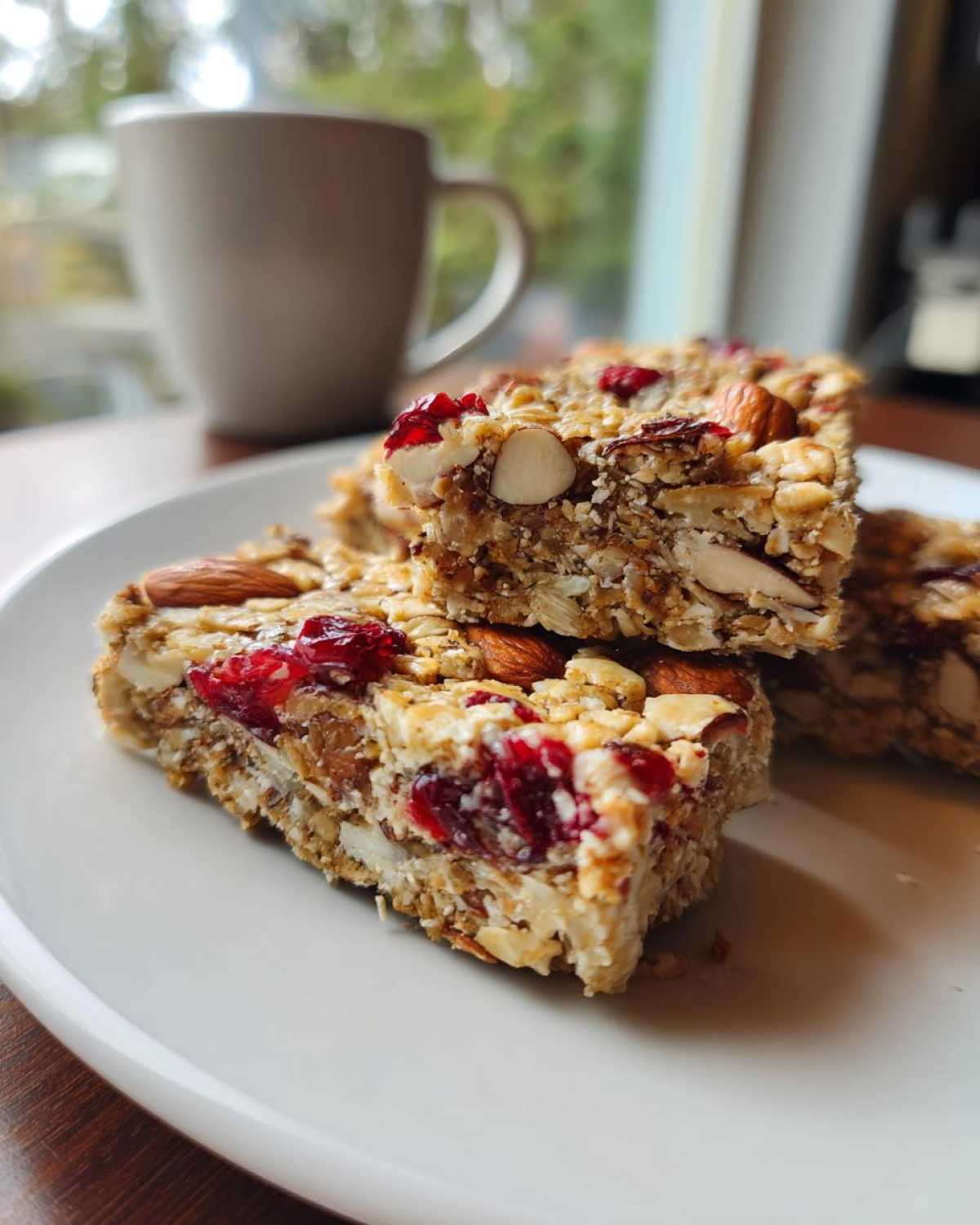 Cranberry Almond Granola Bars - detail 3