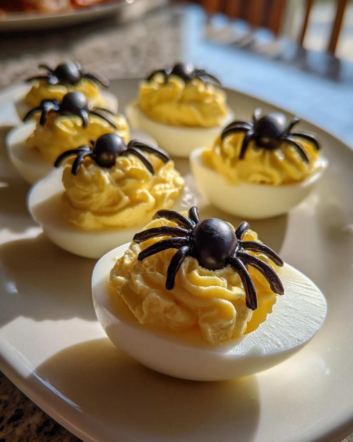 Creepy Crawly Deviled Eggs - detail 4