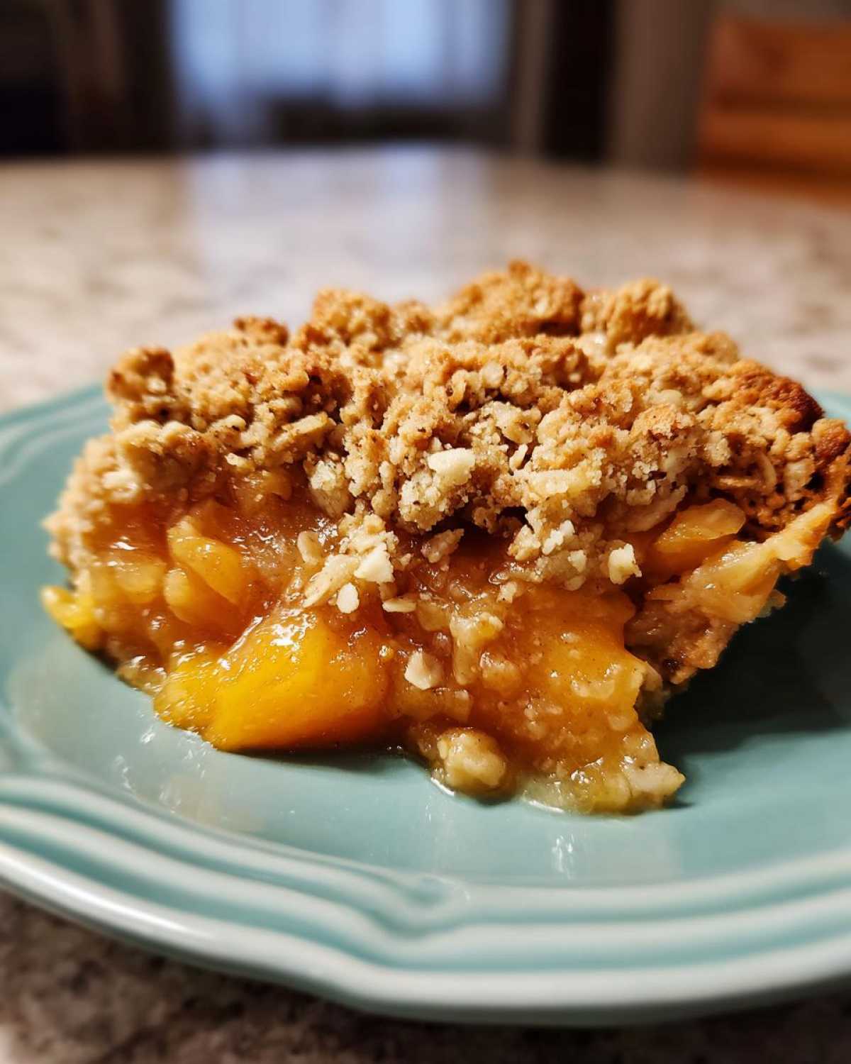 Fresh Peach Crisp - detail 4