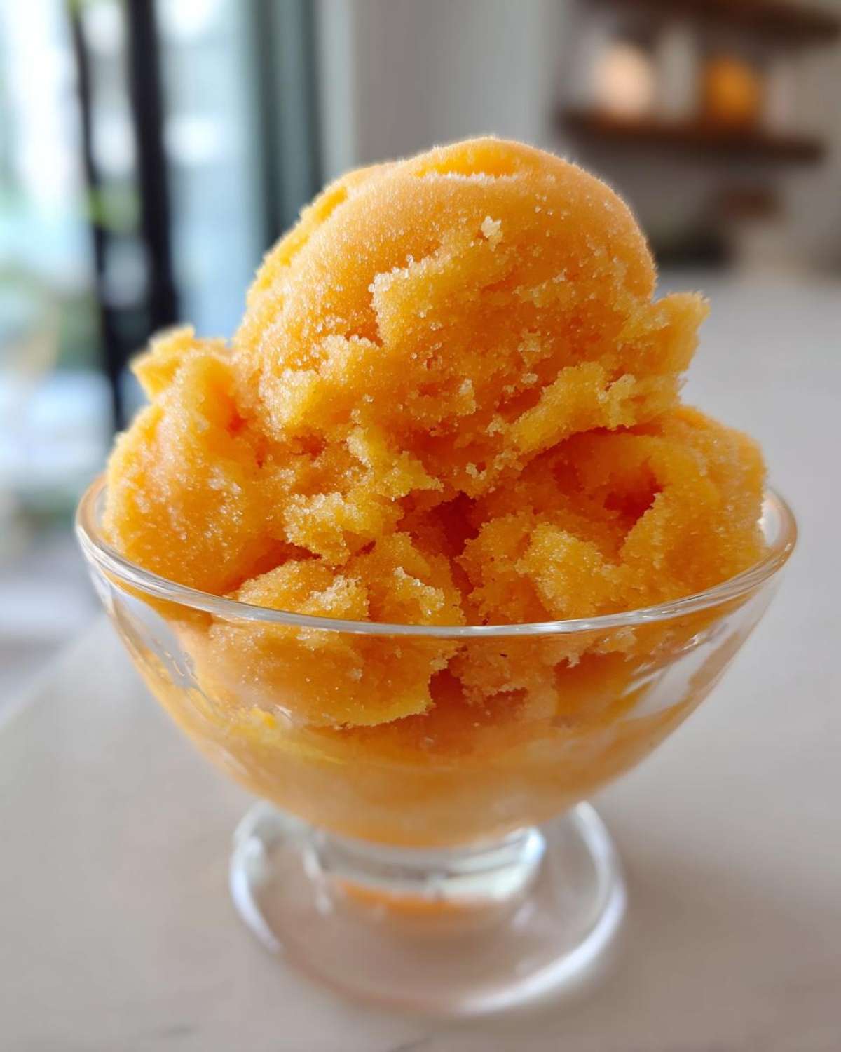 Frozen Peach Margarita Sorbet - detail 1