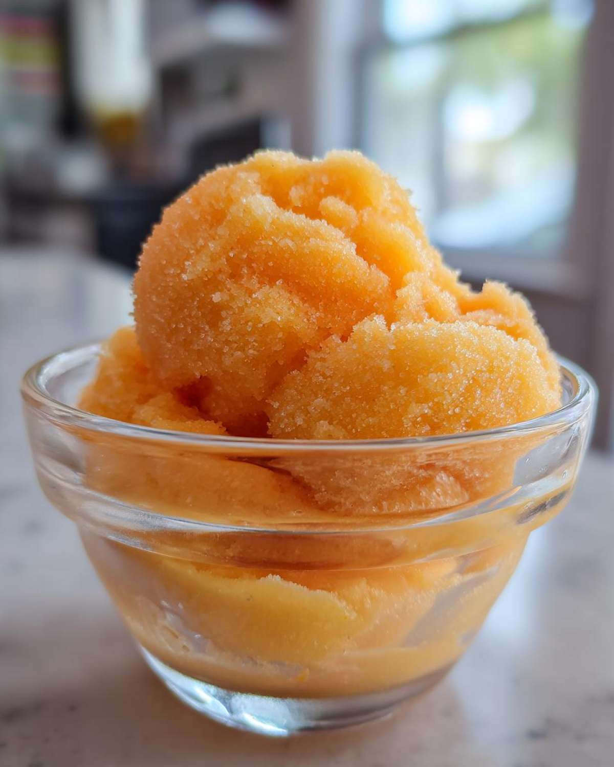 Frozen Peach Margarita Sorbet - detail 3