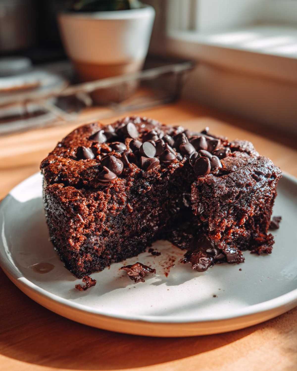 Fudgy Brownie Mug Cake - detail 2