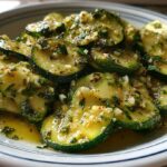 Garlic Herb Sauteed Zucchini