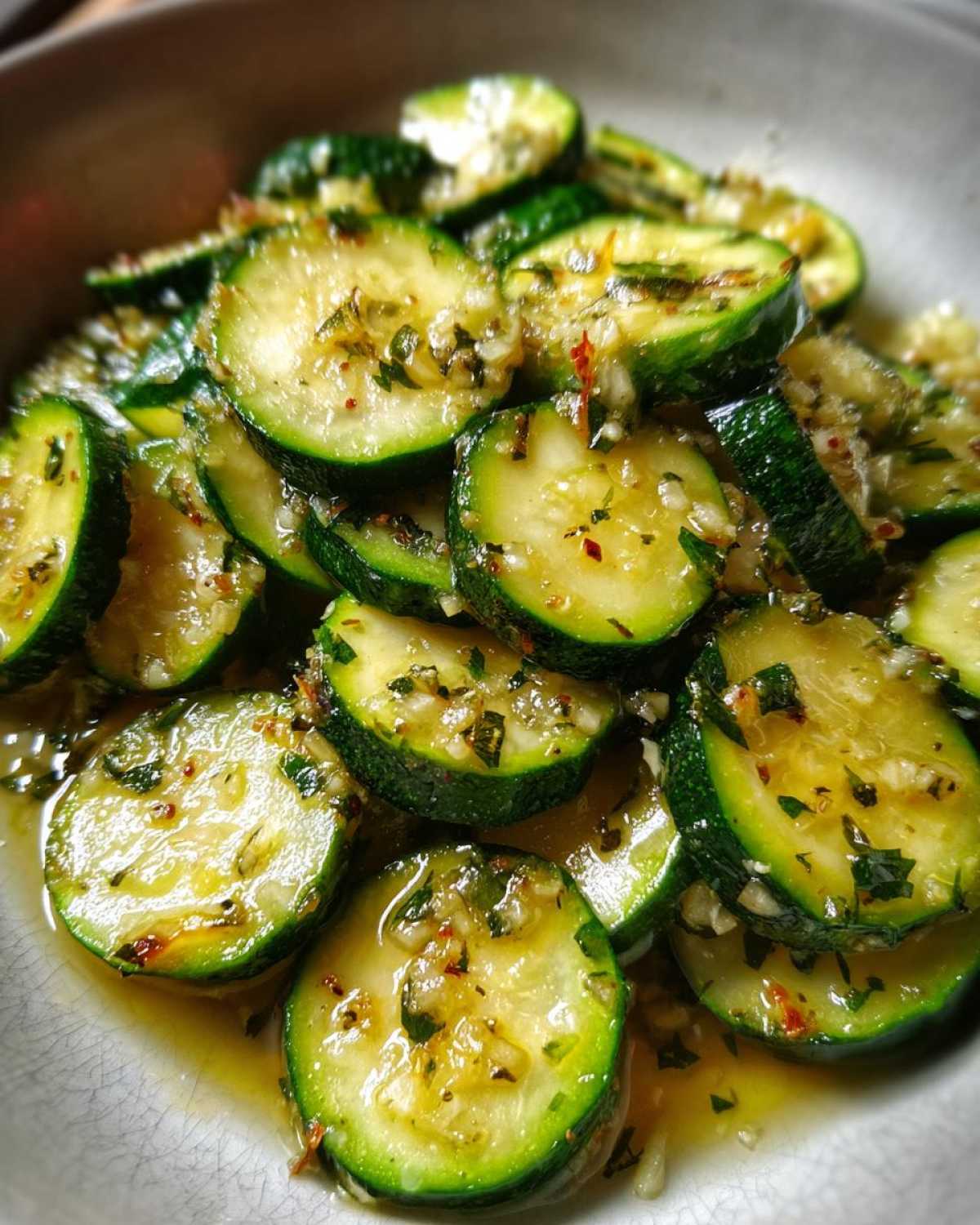 Garlic Herb Sauteed Zucchini - detail 2