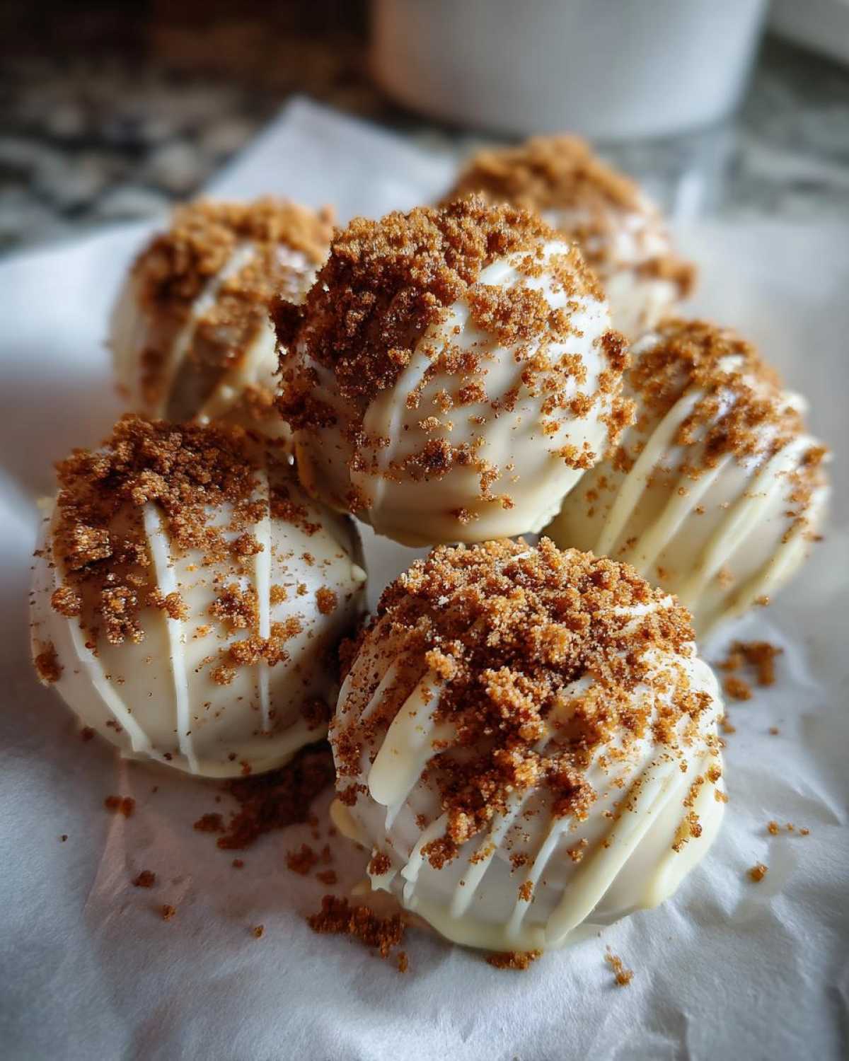 Gingerbread Oreo Truffles - detail 2