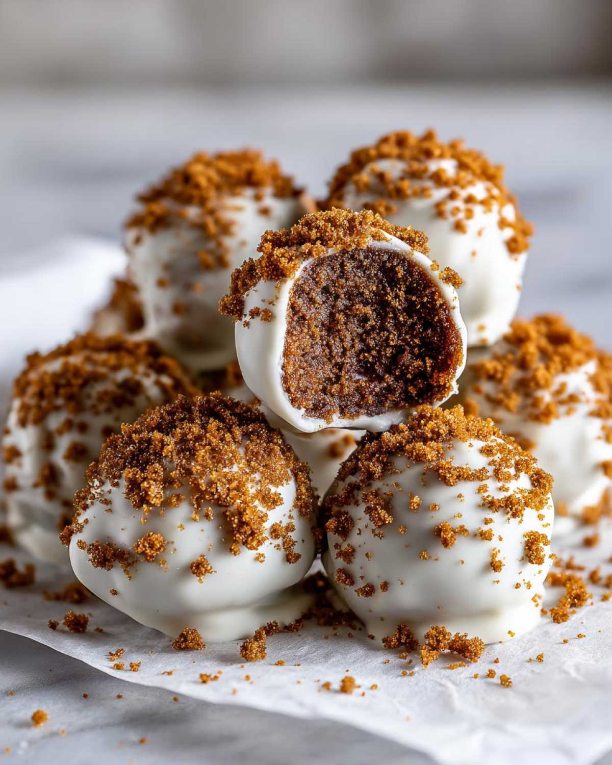 Gingerbread Oreo Truffles - detail 4