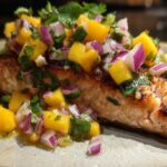 Grilled Salmon with Mango Salsa