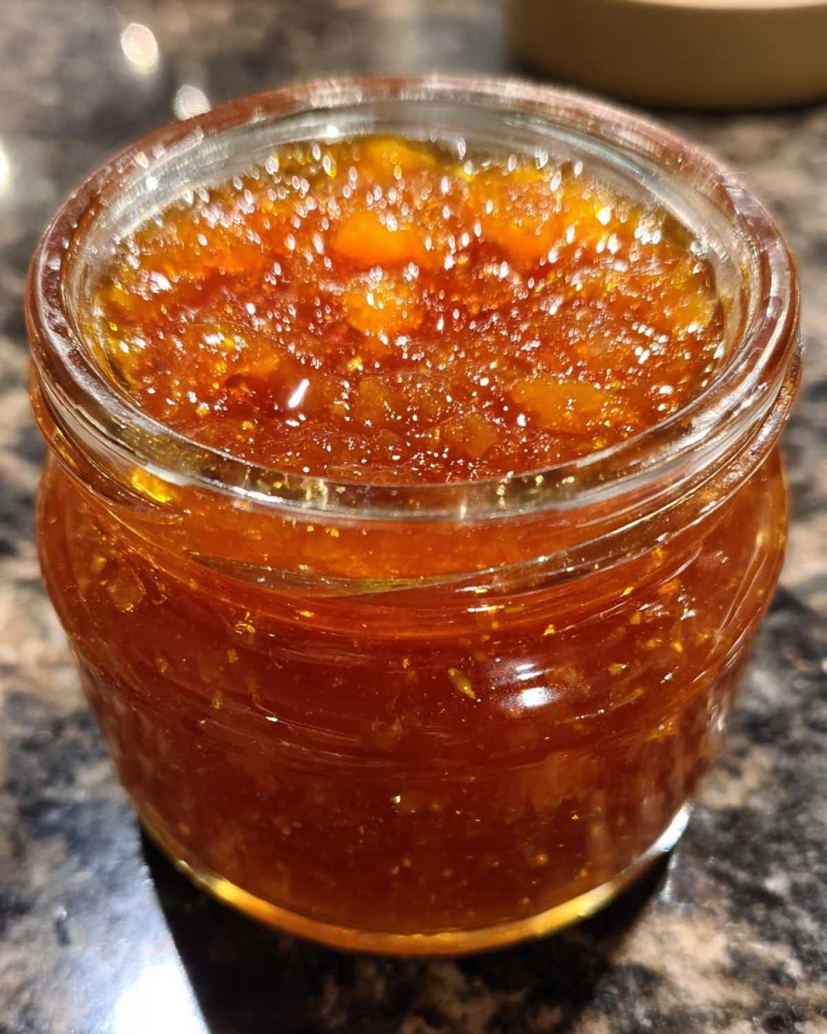 Homemade Peach Jam Preserves - detail 3