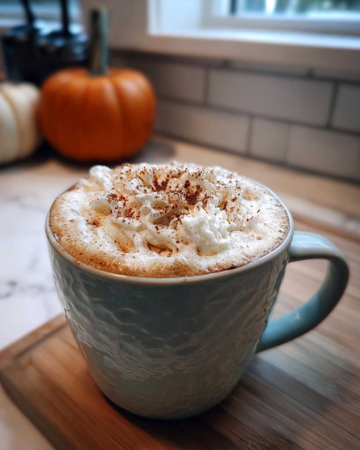 Homemade Pumpkin Spice Latte - detail 4