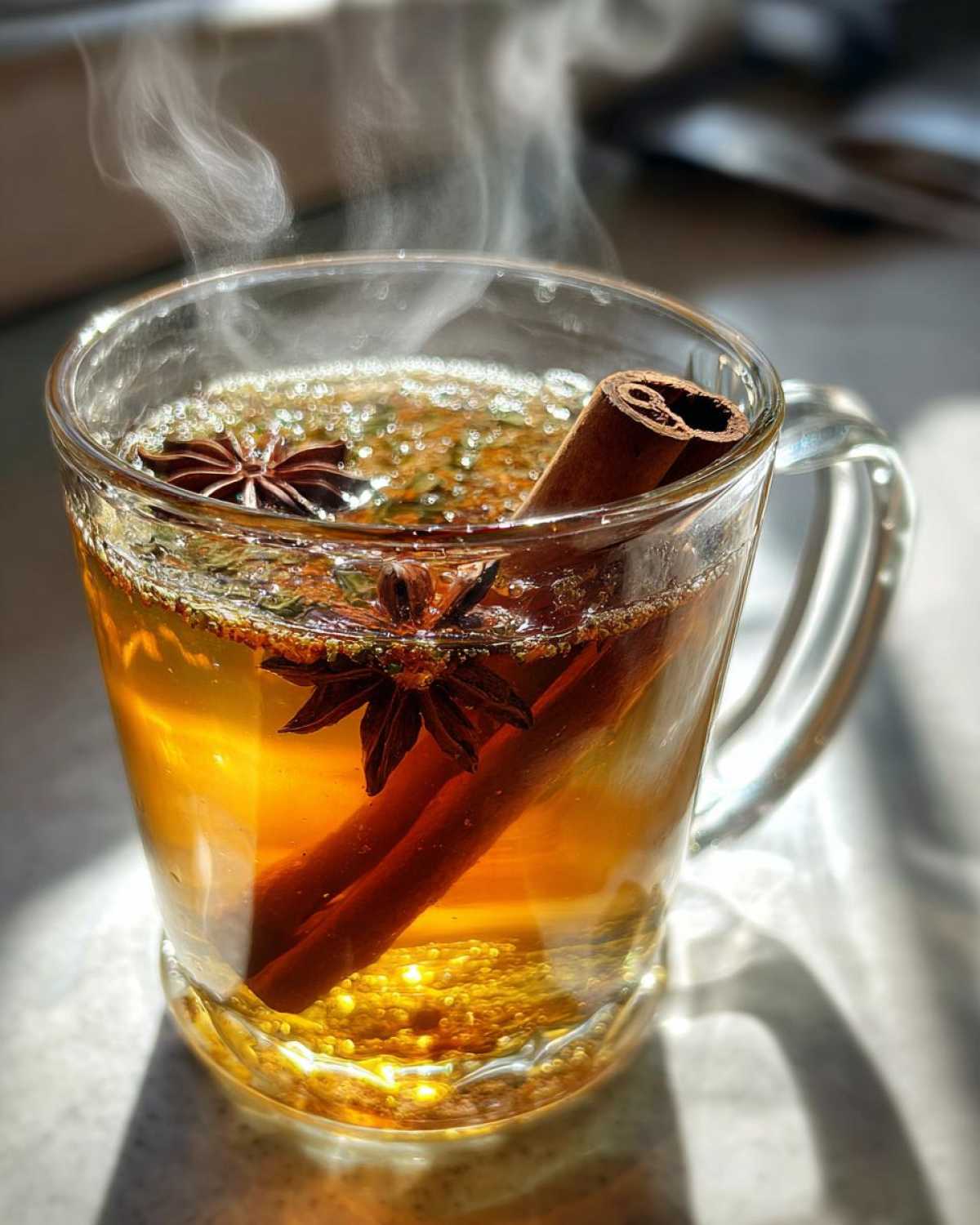Hot Apple Cider with Cinnamon - detail 2