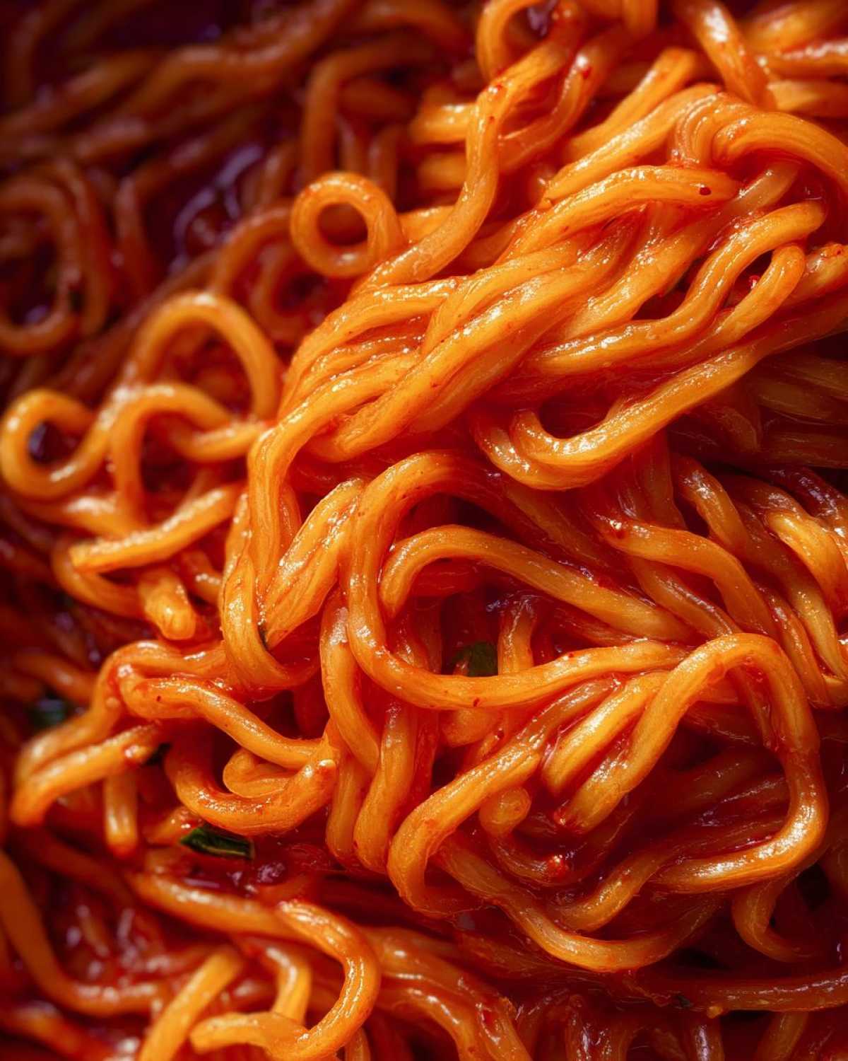 Hot and Spicy Korean Gochujang Noodles - detail 1
