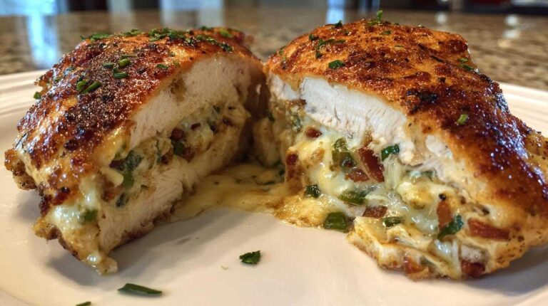 Jalapeño Popper Stuffed Chicken