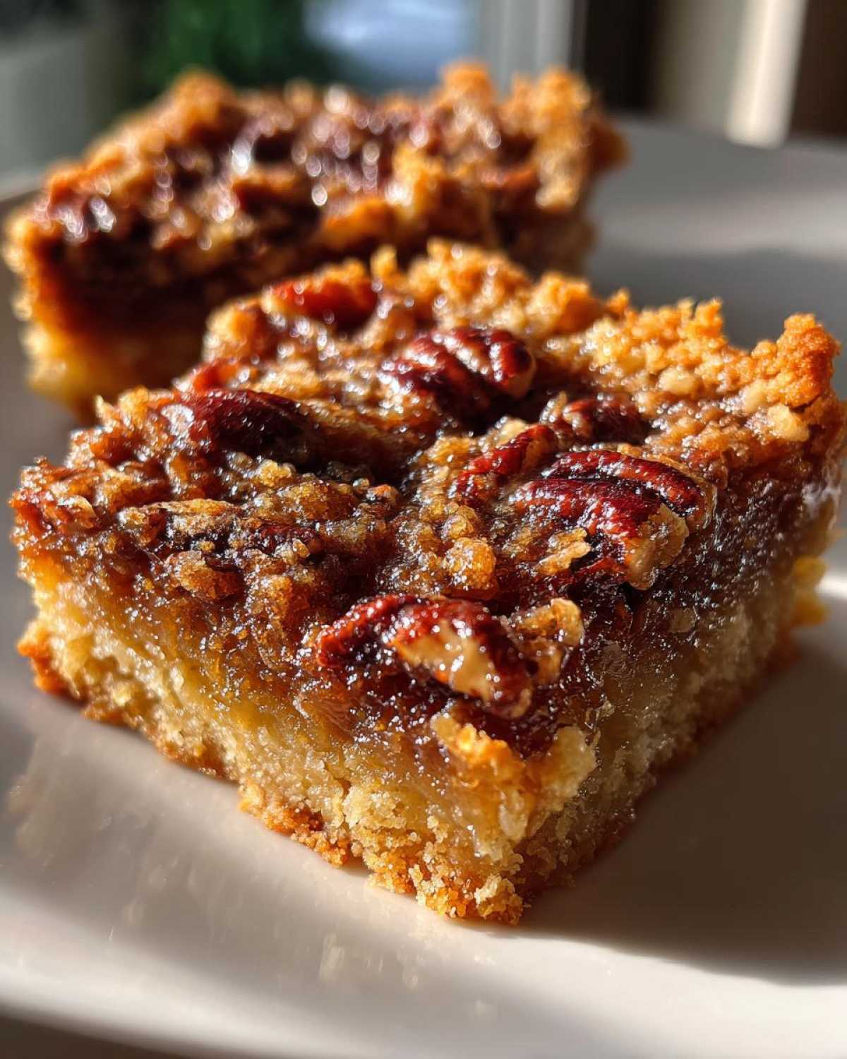 Maple Pecan Pie Bars - detail 3