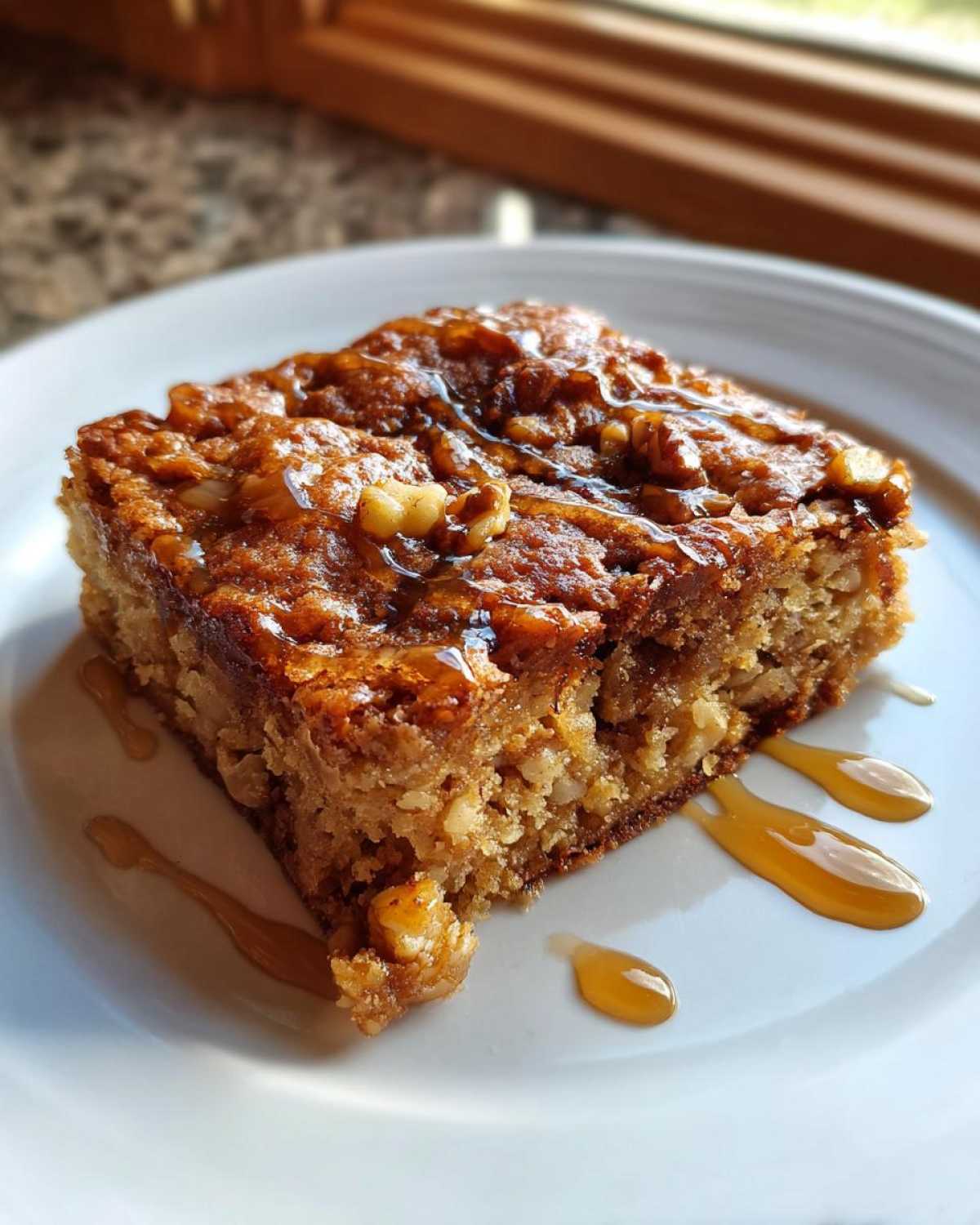 Maple Walnut Blondies - detail 2